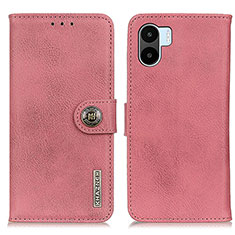 Custodia Portafoglio In Pelle Cover con Supporto K02Z per Xiaomi Poco C51 Rosa