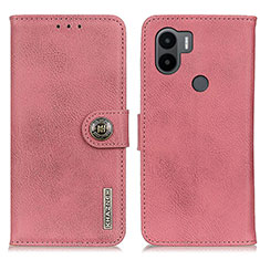 Custodia Portafoglio In Pelle Cover con Supporto K02Z per Xiaomi Redmi A1 Plus Rosa