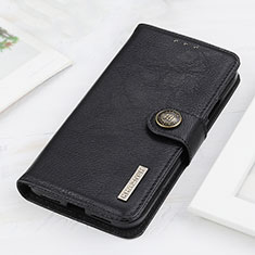 Custodia Portafoglio In Pelle Cover con Supporto K02Z per Xiaomi Redmi Note 9 4G Nero