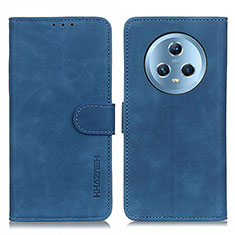 Custodia Portafoglio In Pelle Cover con Supporto K03Z per Huawei Honor Magic5 5G Blu