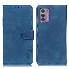 Custodia Portafoglio In Pelle Cover con Supporto K03Z per Nokia G310 5G Blu