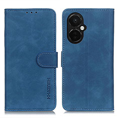Custodia Portafoglio In Pelle Cover con Supporto K03Z per OnePlus Nord N30 5G Blu