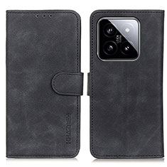 Custodia Portafoglio In Pelle Cover con Supporto K03Z per Xiaomi Mi 14 5G Nero