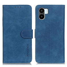 Custodia Portafoglio In Pelle Cover con Supporto K03Z per Xiaomi Poco C51 Blu