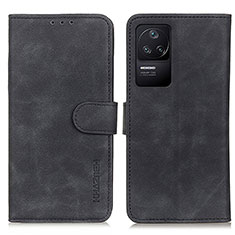 Custodia Portafoglio In Pelle Cover con Supporto K03Z per Xiaomi Poco F4 5G Nero