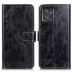 Custodia Portafoglio In Pelle Cover con Supporto K04Z per Motorola ThinkPhone 5G Nero