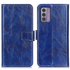 Custodia Portafoglio In Pelle Cover con Supporto K04Z per Nokia G310 5G Blu