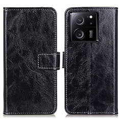 Custodia Portafoglio In Pelle Cover con Supporto K04Z per Xiaomi Mi 13T 5G Nero
