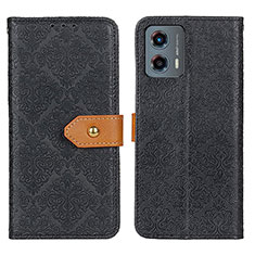 Custodia Portafoglio In Pelle Cover con Supporto K05Z per Motorola Moto G 5G (2023) Nero