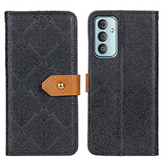Custodia Portafoglio In Pelle Cover con Supporto K05Z per Samsung Galaxy M13 4G Nero