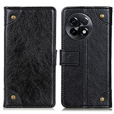 Custodia Portafoglio In Pelle Cover con Supporto K06Z per OnePlus Ace 2 5G Nero