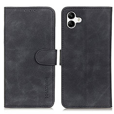 Custodia Portafoglio In Pelle Cover con Supporto K06Z per Samsung Galaxy A05 Nero