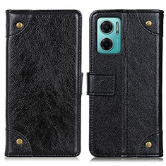 Custodia Portafoglio In Pelle Cover con Supporto K06Z per Xiaomi Redmi 10 5G Nero