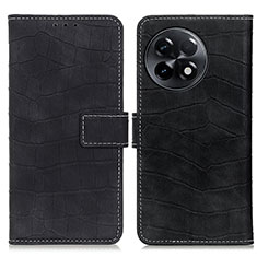 Custodia Portafoglio In Pelle Cover con Supporto K07Z per OnePlus Ace 2 5G Nero