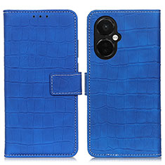 Custodia Portafoglio In Pelle Cover con Supporto K07Z per OnePlus Nord CE 3 Lite 5G Blu