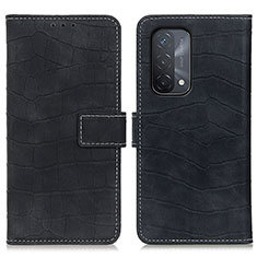 Custodia Portafoglio In Pelle Cover con Supporto K07Z per OnePlus Nord N200 5G Nero