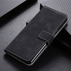 Custodia Portafoglio In Pelle Cover con Supporto K07Z per Xiaomi Redmi Note 9 4G Nero