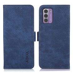 Custodia Portafoglio In Pelle Cover con Supporto K08Z per Nokia G310 5G Blu