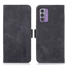 Custodia Portafoglio In Pelle Cover con Supporto K08Z per Nokia G42 5G Nero