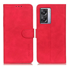 Custodia Portafoglio In Pelle Cover con Supporto K09Z per OnePlus Nord N300 5G Rosso