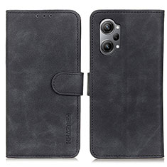 Custodia Portafoglio In Pelle Cover con Supporto K09Z per Oppo K10 Pro 5G Nero