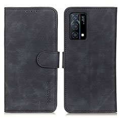 Custodia Portafoglio In Pelle Cover con Supporto K09Z per Oppo K9 5G Nero