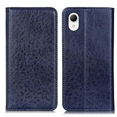 Custodia Portafoglio In Pelle Cover con Supporto K10Z per Samsung Galaxy A23s Blu