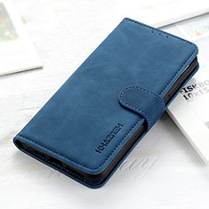 Custodia Portafoglio In Pelle Cover con Supporto KZ3 per Huawei Honor X5 Blu