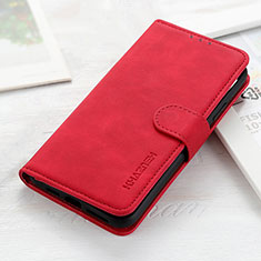 Custodia Portafoglio In Pelle Cover con Supporto KZ3 per Huawei Honor X5 Rosso