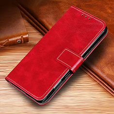 Custodia Portafoglio In Pelle Cover con Supporto KZ4 per Huawei Honor Magic5 Lite 5G Rosso