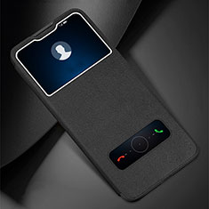 Custodia Portafoglio In Pelle Cover con Supporto L01 per Huawei Honor 30 Lite 5G Nero