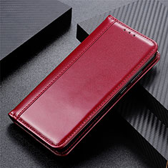 Custodia Portafoglio In Pelle Cover con Supporto L01 per Huawei Honor 30 Rosso Rosa
