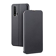 Custodia Portafoglio In Pelle Cover con Supporto L01 per Huawei Nova 6 Nero