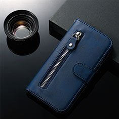 Custodia Portafoglio In Pelle Cover con Supporto L01 per Samsung Galaxy S20 Blu