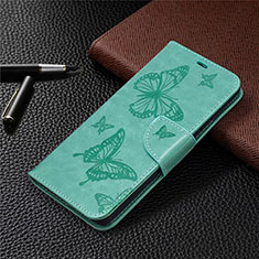 Custodia Portafoglio In Pelle Cover con Supporto L01 per Samsung Galaxy S20 FE 2022 5G Verde Pastello