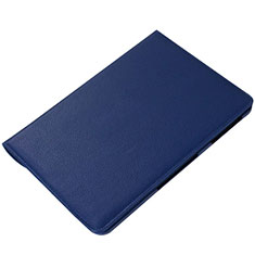 Custodia Portafoglio In Pelle Cover con Supporto L01 per Samsung Galaxy Tab S6 Lite 10.4 SM-P610 Blu