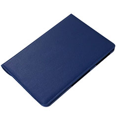 Custodia Portafoglio In Pelle Cover con Supporto L01 per Samsung Galaxy Tab S6 Lite 4G 10.4 SM-P615 Blu