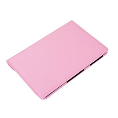 Custodia Portafoglio In Pelle Cover con Supporto L01 per Samsung Galaxy Tab S6 Lite 4G 10.4 SM-P615 Rosa