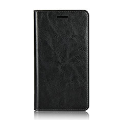 Custodia Portafoglio In Pelle Cover con Supporto L01 per Sony Xperia XZ2 Premium Nero