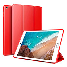 Custodia Portafoglio In Pelle Cover con Supporto L01 per Xiaomi Mi Pad 4 Plus 10.1 Rosso