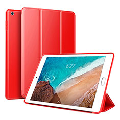 Custodia Portafoglio In Pelle Cover con Supporto L01 per Xiaomi Mi Pad Rosso