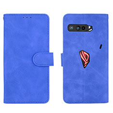 Custodia Portafoglio In Pelle Cover con Supporto L01Z per Asus ROG Phone 3 Blu