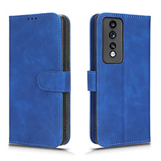 Custodia Portafoglio In Pelle Cover con Supporto L01Z per Huawei Honor 80 GT 5G Blu
