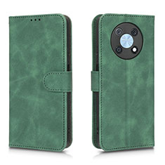 Custodia Portafoglio In Pelle Cover con Supporto L01Z per Huawei Nova Y90 Verde