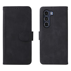 Custodia Portafoglio In Pelle Cover con Supporto L01Z per Motorola Moto Edge S30 5G Nero