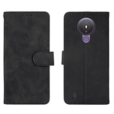 Custodia Portafoglio In Pelle Cover con Supporto L01Z per Nokia 1.4 Nero