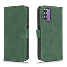 Custodia Portafoglio In Pelle Cover con Supporto L01Z per Nokia G310 5G Verde