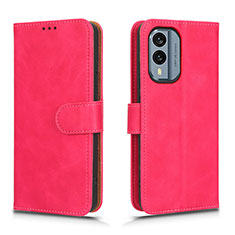 Custodia Portafoglio In Pelle Cover con Supporto L01Z per Nokia X30 5G Rosa Caldo