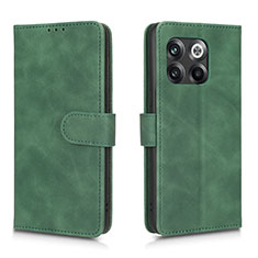 Custodia Portafoglio In Pelle Cover con Supporto L01Z per OnePlus 10T 5G Verde