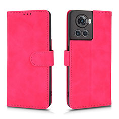 Custodia Portafoglio In Pelle Cover con Supporto L01Z per OnePlus Ace 5G Rosa Caldo